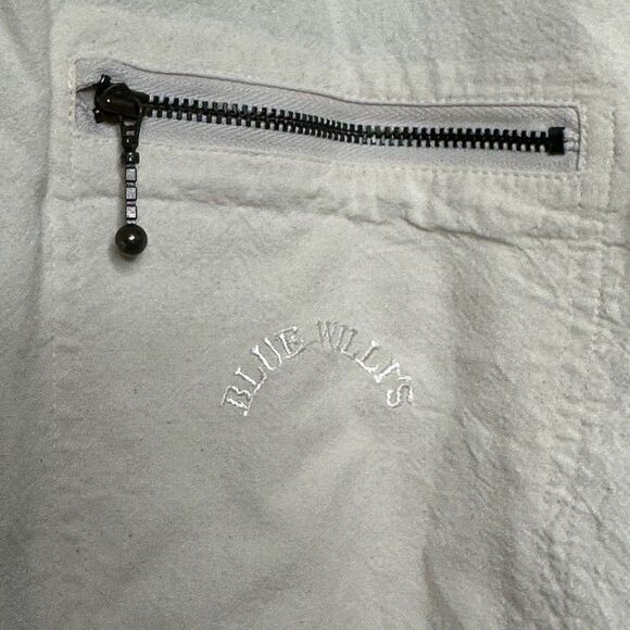Vintage Bleu Willi’s Zipper Shirt Jacket Large - Picture 2 of 7